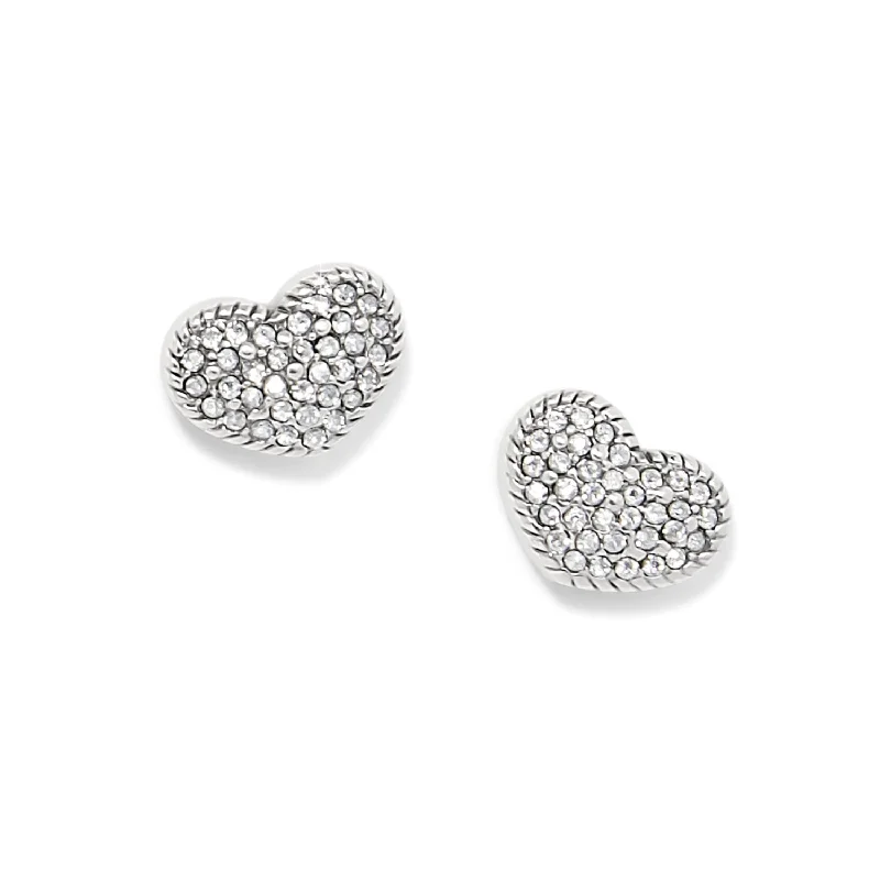 trendy stud earrings for women -trendy stud earrings for women -Illumina Celeste Heart Post Earrings - JA0039