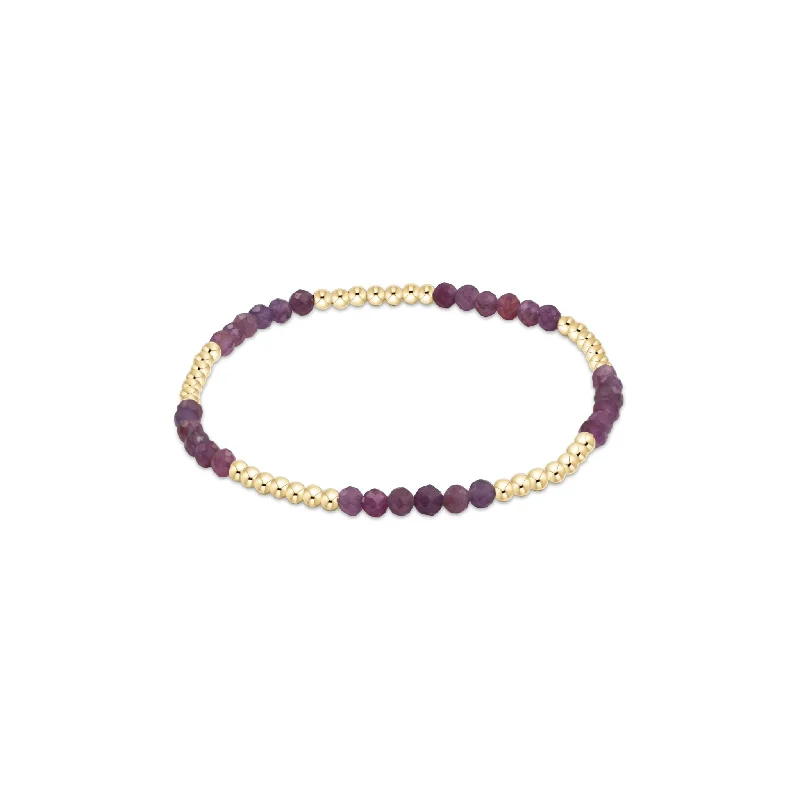 multi-layered bangles for women -multi-layered bangles for women -Enewton - Blissful Pattern 2.5mm Bead Bracelet - Ruby