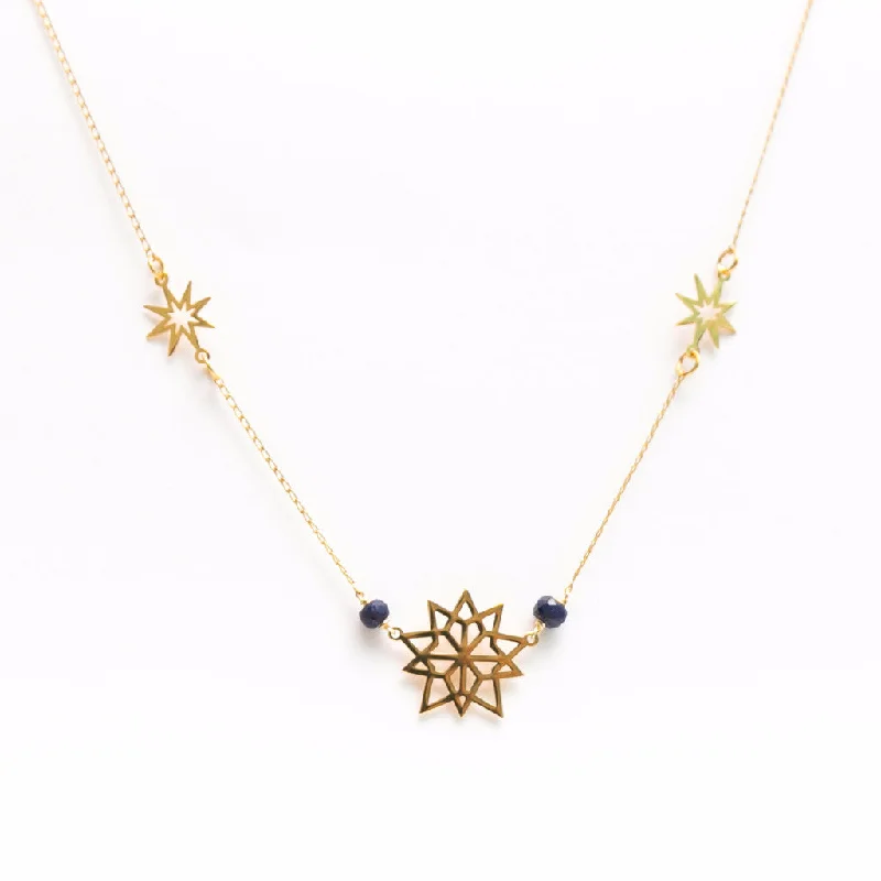 high-end necklaces for women -high-end necklaces for women -Starburst Mini Necklace