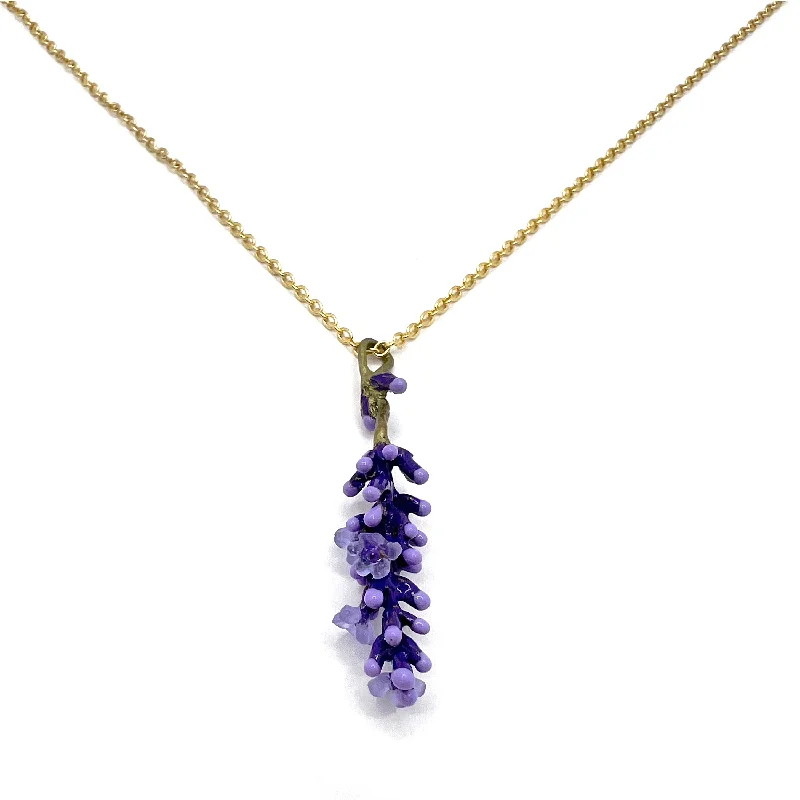 cute necklaces for women -cute necklaces for women -Lavender Necklace by Michael MIchaud