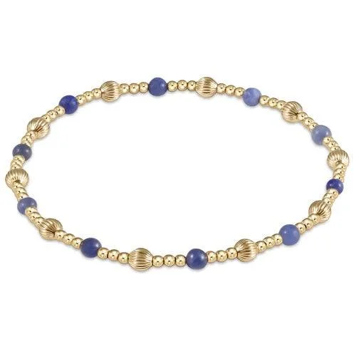 stylish stacking bracelets -stylish stacking bracelets -Enewton - dignity sincerity pattern 4mm bead bracelet - lapis