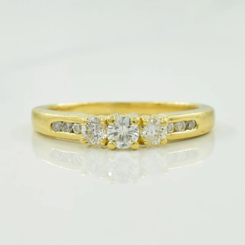 classy gold wedding rings -classy gold wedding rings -Diamond Ring | 0.32ctw | SZ 5.25 |