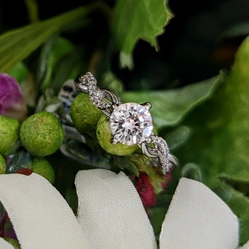 vintage diamond engagement rings -vintage diamond engagement rings -"Selena" Engagement Ring