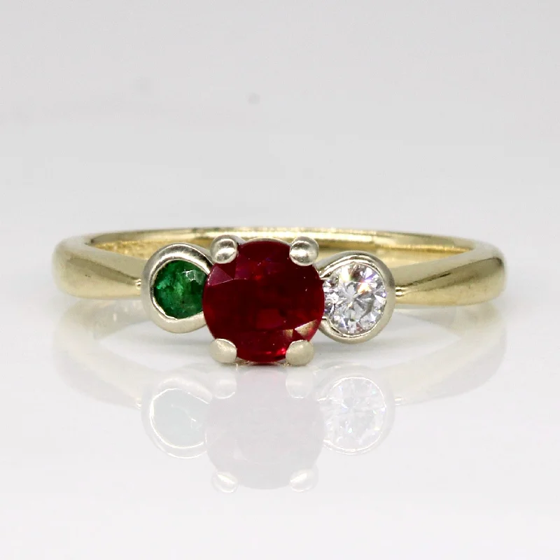 women’s engagement rings -women’s engagement rings -Multi Gem Ring | 0.57ctw | SZ 6.25 |