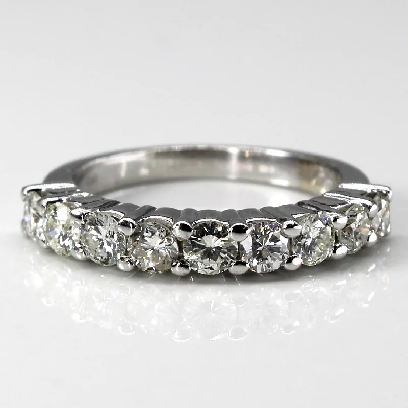 diamond rings for women -diamond rings for women -Pave Set Diamond Wedding Band | 1.05ctw | SZ 6.5 |