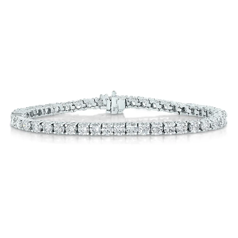 bridal bangles for women -bridal bangles for women -6 cttw Lab Grown Diamond Tennis Bracelet 14K White Gold Classic Prong Round 7 Inch