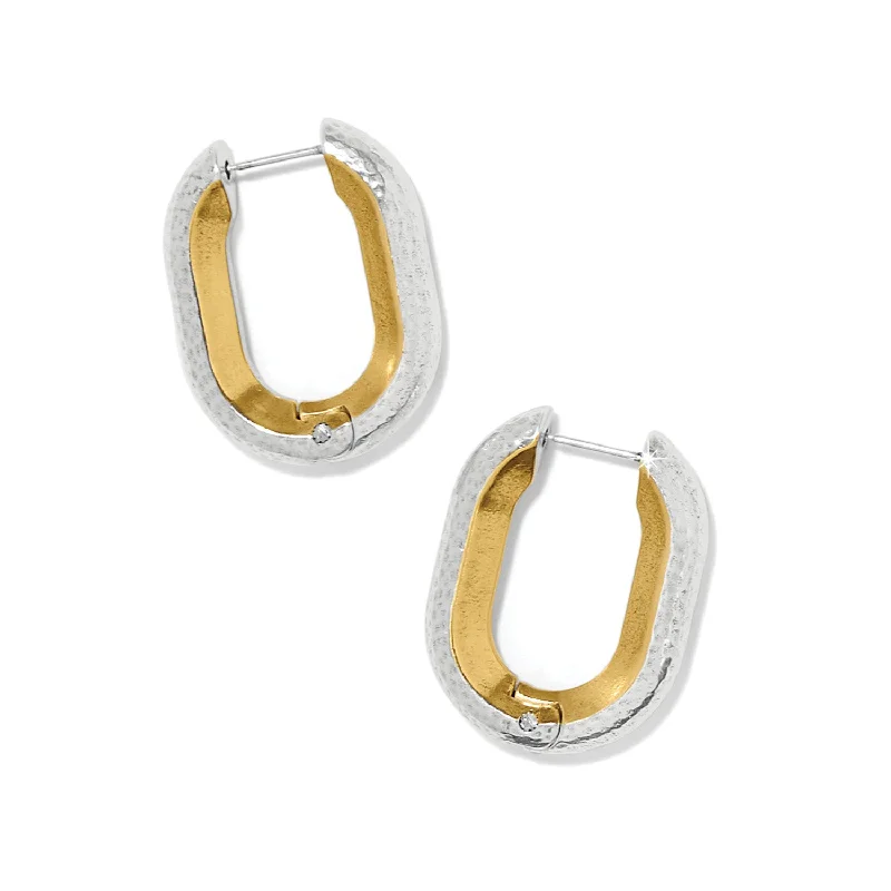 stud earrings for women -stud earrings for women -Medici Hinged Hoop Earrings - JA9988