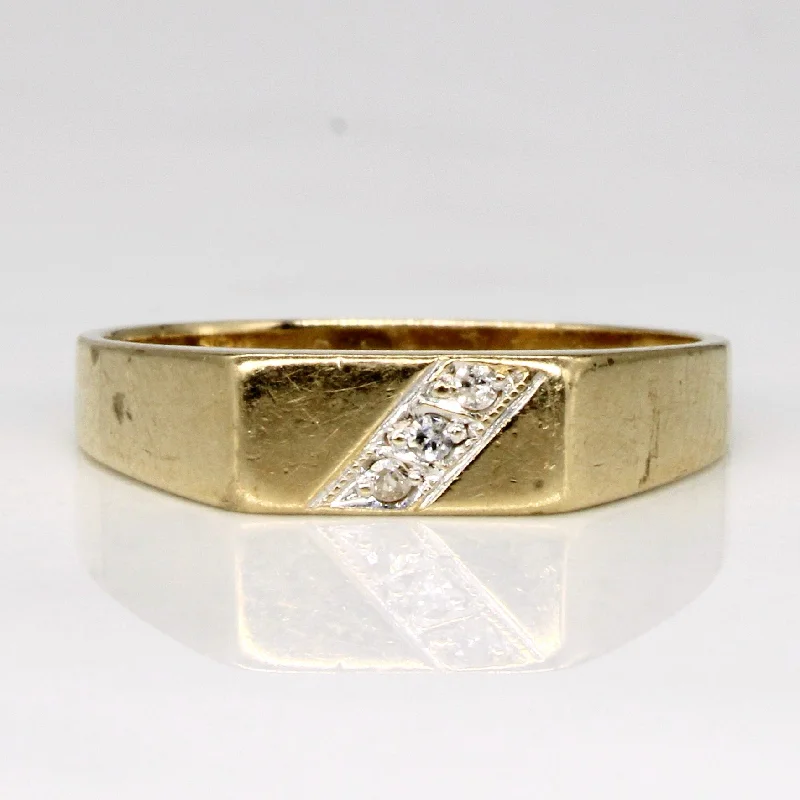 luxury diamond rings -luxury diamond rings -Diamond Ring | 0.02ctw | SZ 6.5 |