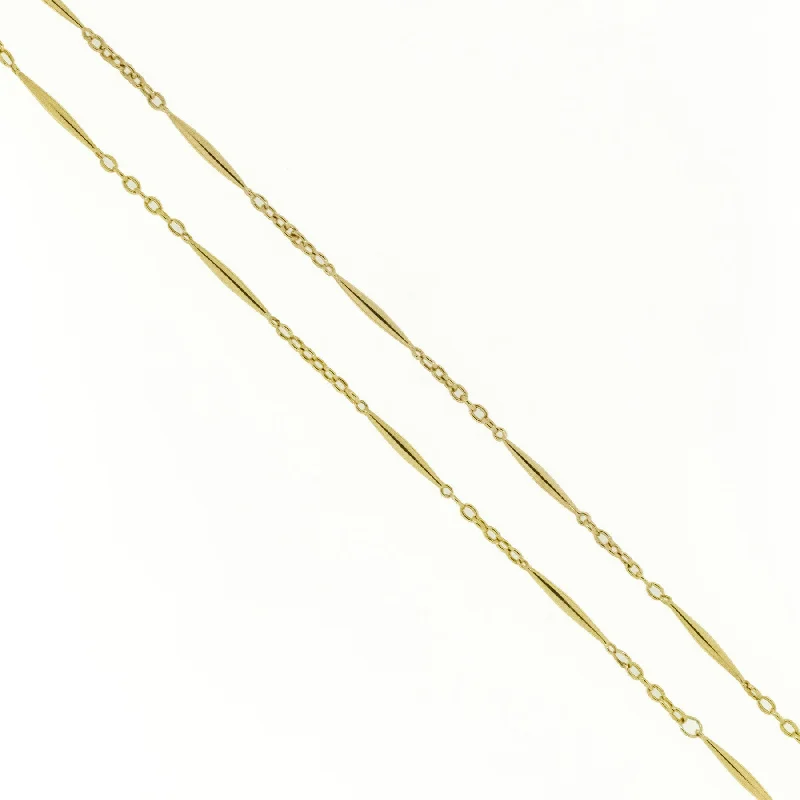 stylish chain necklaces for women -stylish chain necklaces for women -23" Fashion Chain in 18K Yellow Gold 13.4G