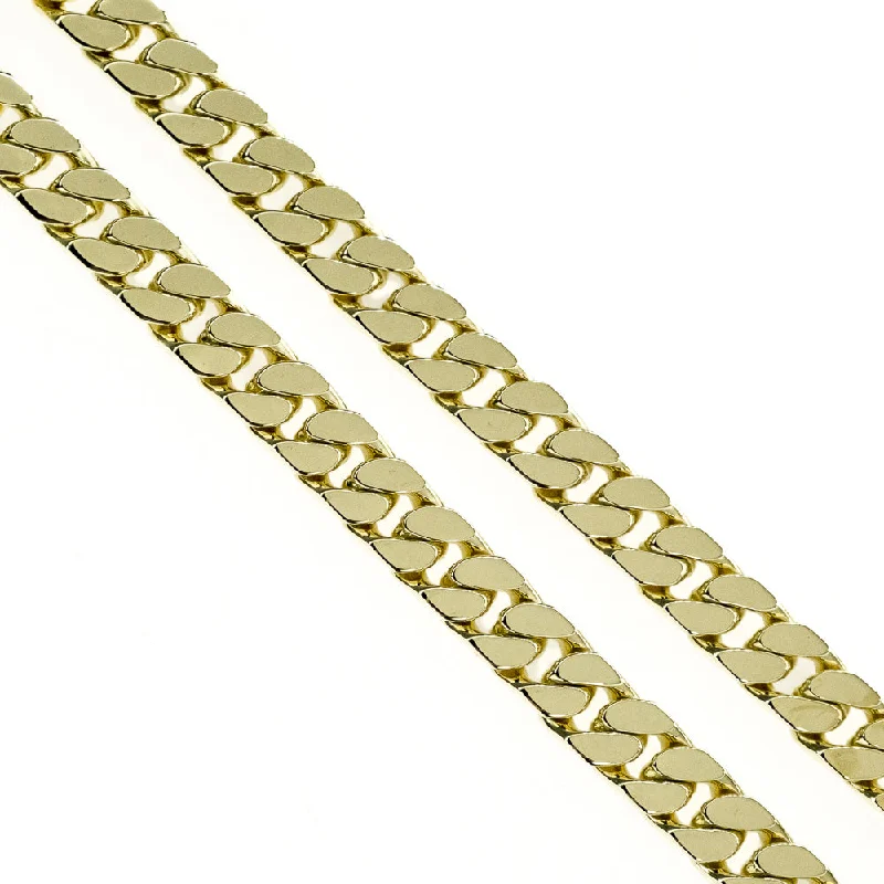 fashion-forward necklaces for women -fashion-forward necklaces for women -8.4mm Curb 20" Chain in 14K Yellow Gold 112.7G