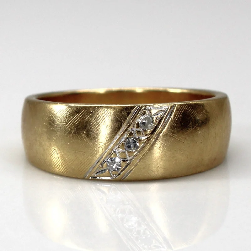 classy gold wedding rings -classy gold wedding rings -Diamond Solid Gold Band | 0.06ctw | SZ 8.5 |