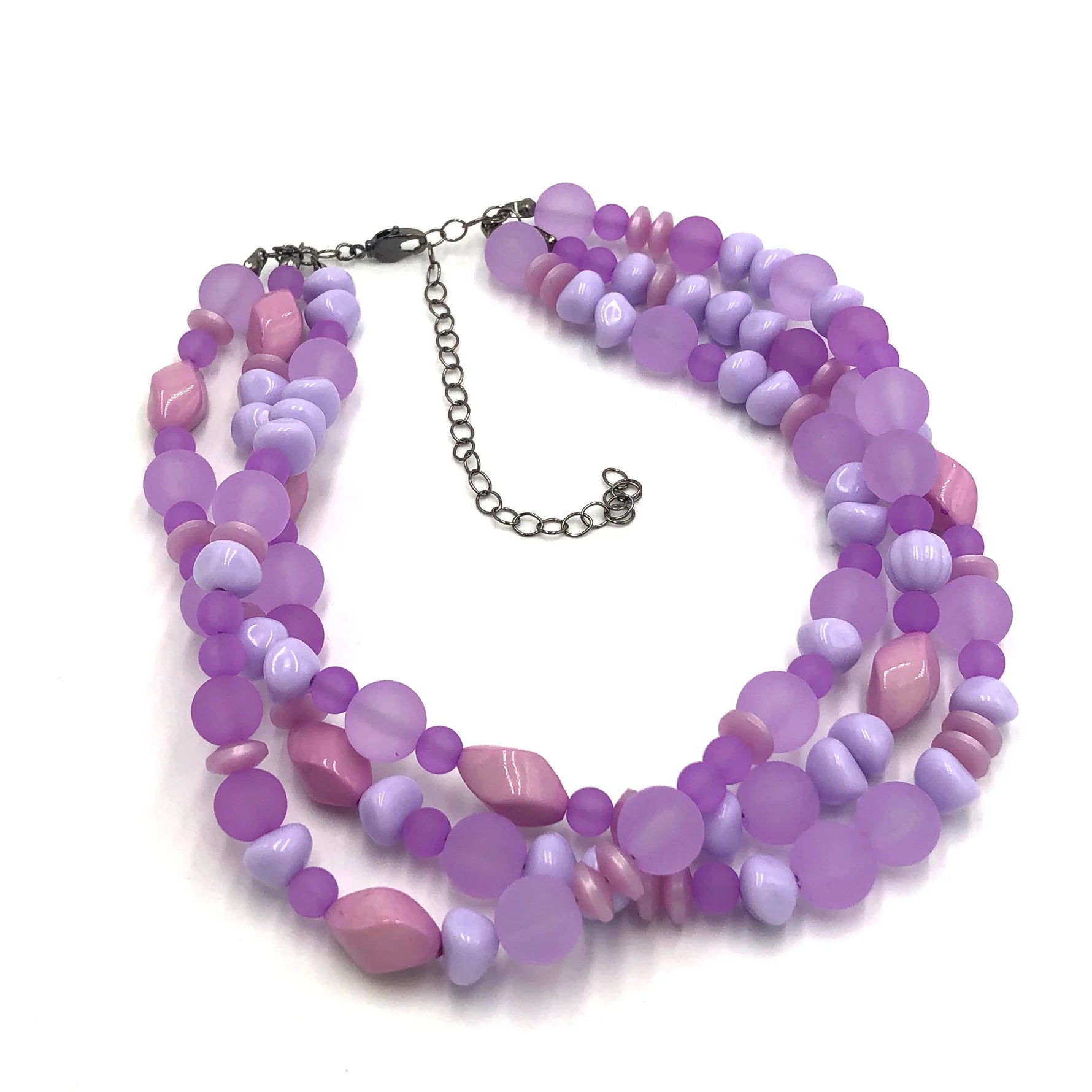 simple necklaces for women -simple necklaces for women -Mixed Lilacs Morgan Necklace