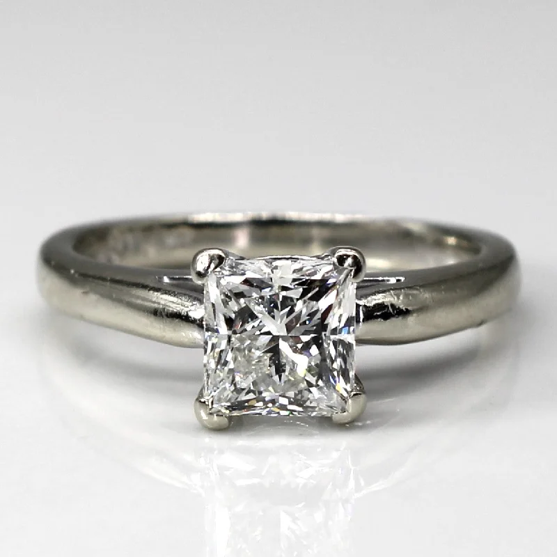 classic rings for women -classic rings for women -Solitaire Princess Diamond Ring | 1.50ct I1 F/G | SZ6 |