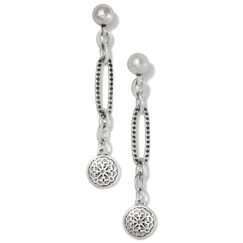 statement earrings with pearls -statement earrings with pearls -Ferrara Link Post Earrings JA7230