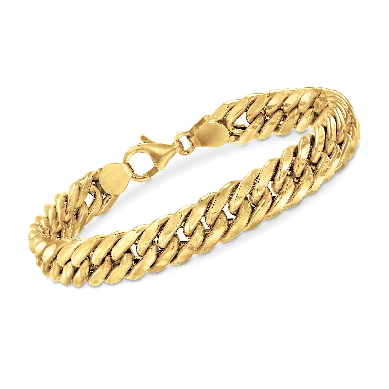 timeless bangles for women -timeless bangles for women -Ross-Simons Italian 18kt Yellow Gold Cuban Link Bracelet