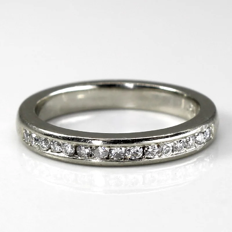 unique engagement rings -unique engagement rings -Channel Set Diamond Band | 0.15ctw | SZ 4.75 |