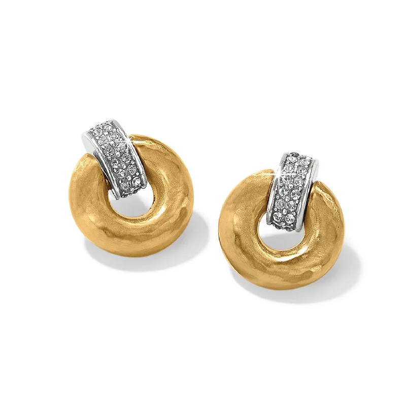 fashion-forward earrings for women -fashion-forward earrings for women -Meridian Geo Mini Post Drop Earrings - JA0000