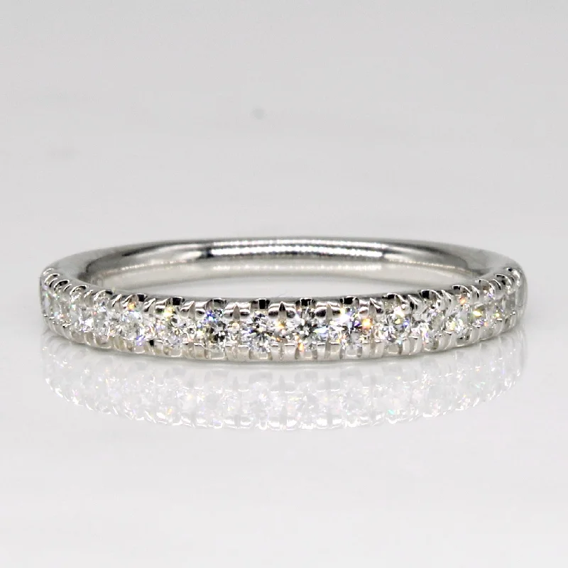 bridal ring sets -bridal ring sets -Semi Eternity Diamond Ring | 0.34ctw | SZ 6.75 |