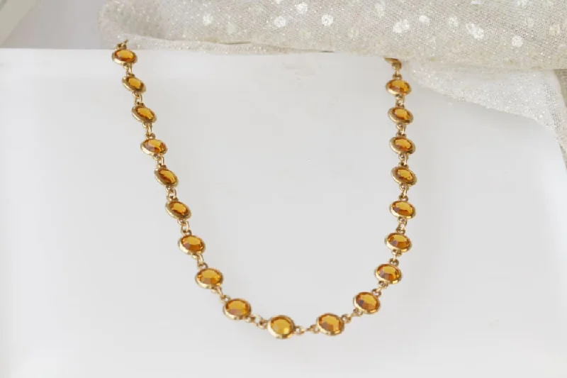 luxury diamond necklaces for women -luxury diamond necklaces for women -YELLOW NECKLACE