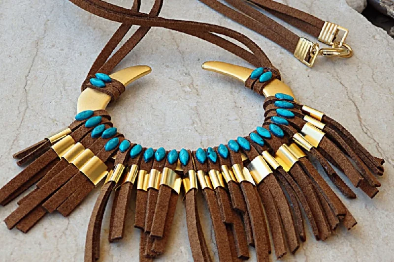 stacked necklaces for women -stacked necklaces for women -Tribal necklace