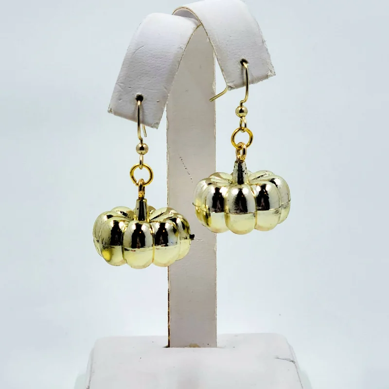 gemstone earrings for women -gemstone earrings for women -Golden Pumpkin Earrings