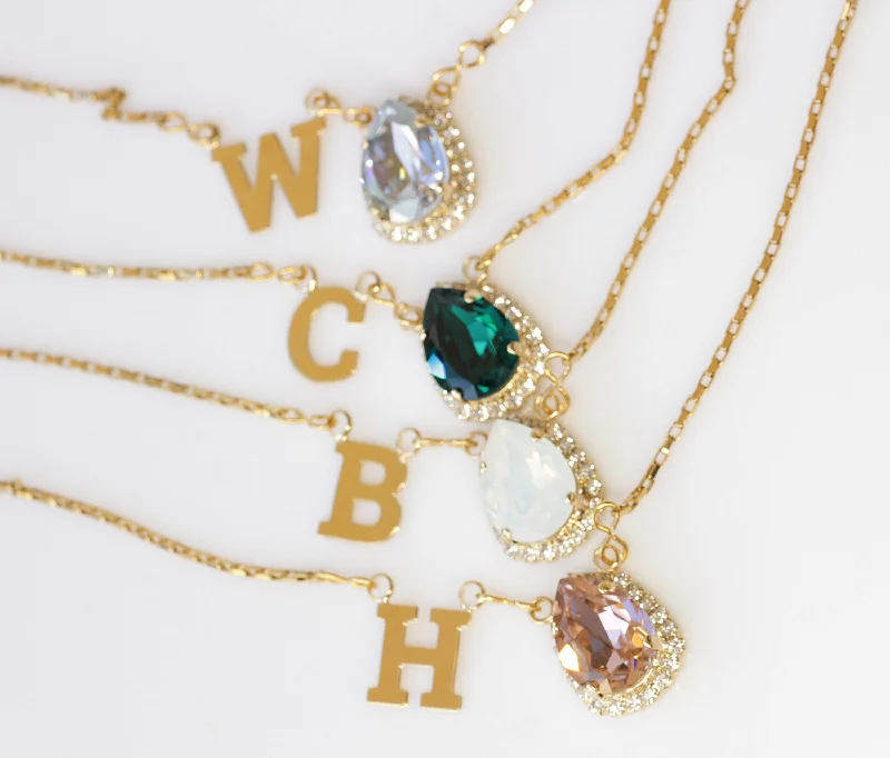 double chain necklaces for women -double chain necklaces for women -Letters Necklace