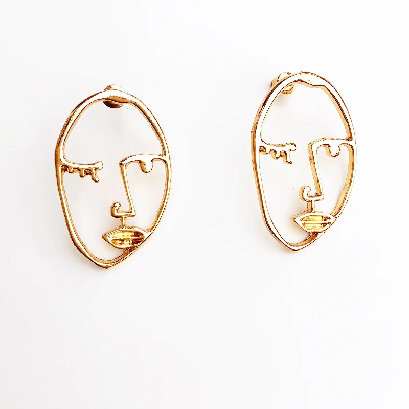 cute earrings for women -cute earrings for women -EXP ABSTRACT EARRINGS