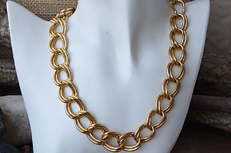 unique necklaces for women -unique necklaces for women -Gold Aluminum Necklace