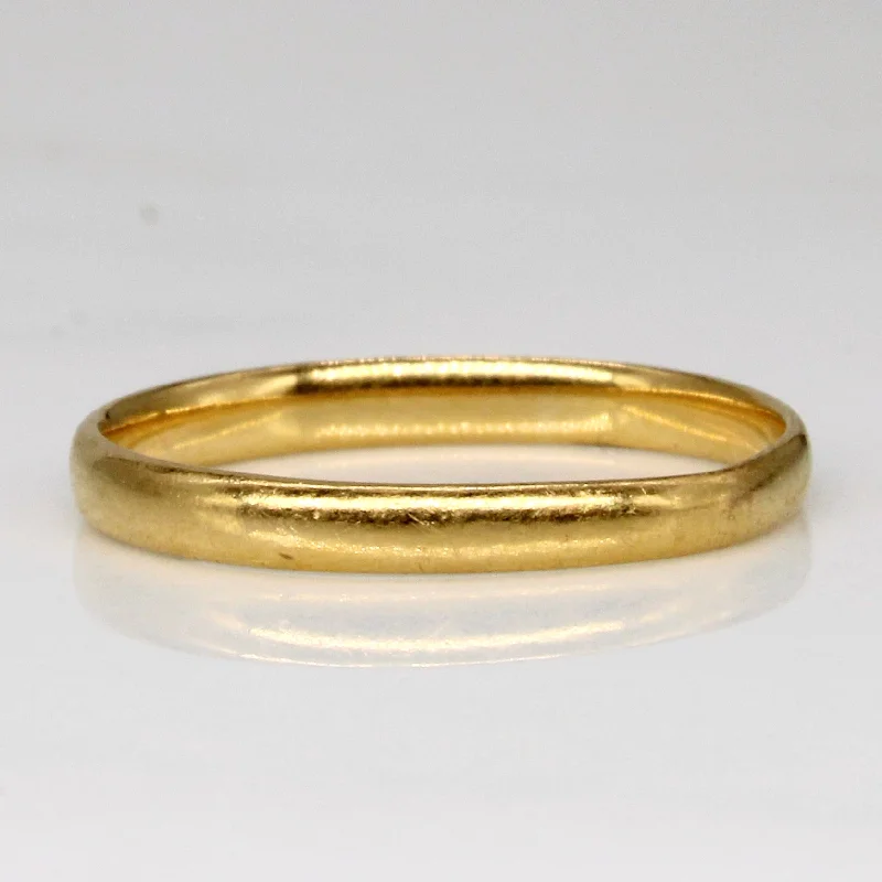 silver rings for women -silver rings for women -1937 Birmingham 22k Yellow Gold Band | SZ 5.75 |