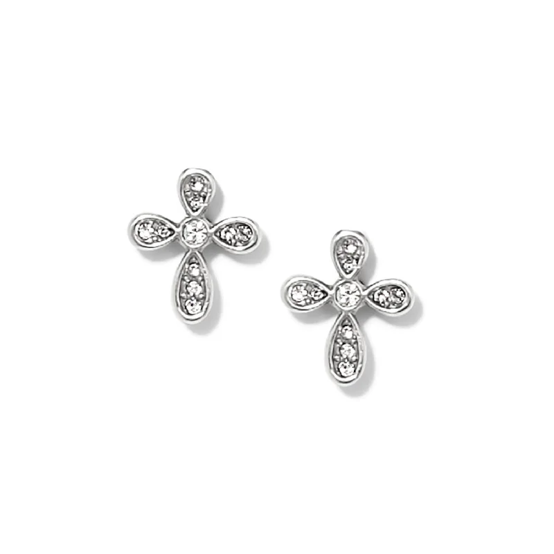 timeless earrings for women -timeless earrings for women -Enchanting Cross Post Earrings - JA0074