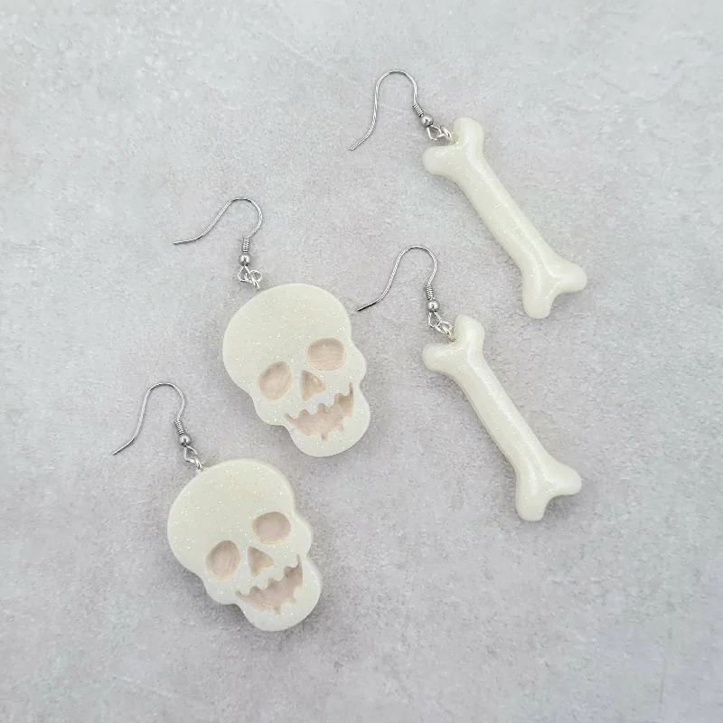 gold-plated earrings for women -gold-plated earrings for women -Graveyard Glow Up Earrings