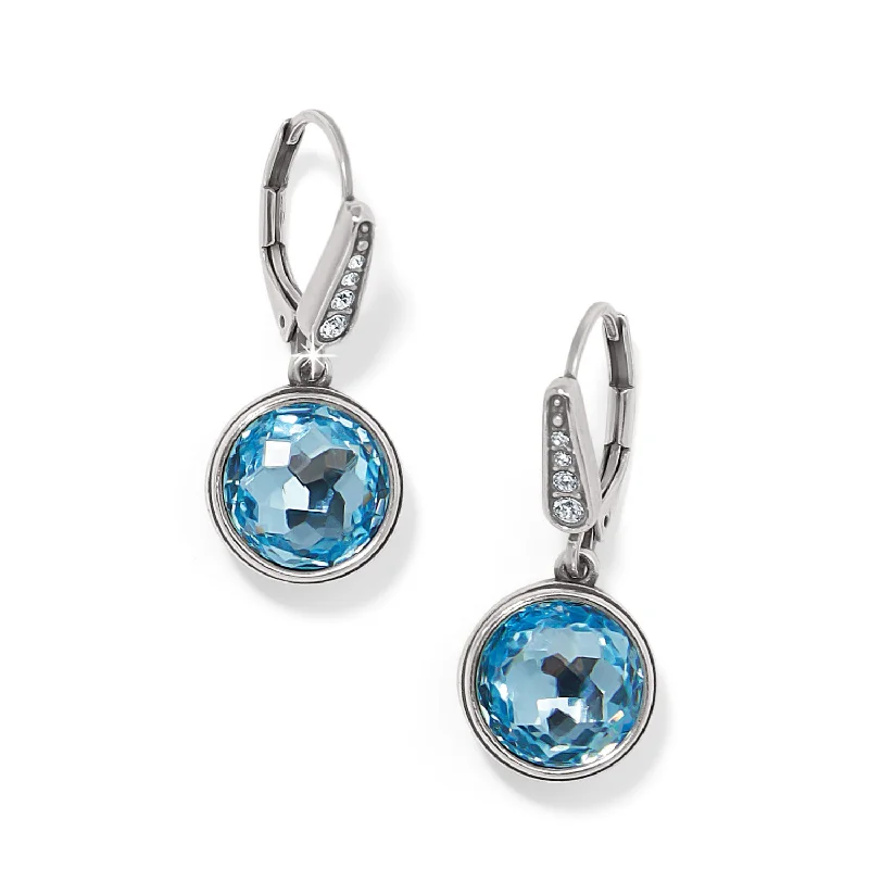 affordable earrings for women -affordable earrings for women -Meridian Aurora Leverback Earrings - JA0055