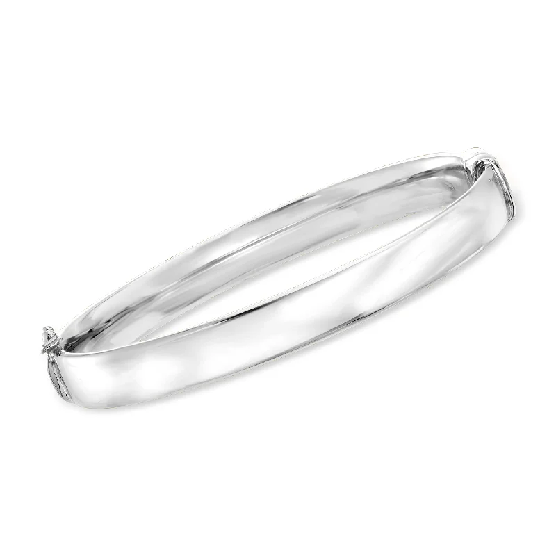 customizable bangles for women -customizable bangles for women -Ross-Simons Sterling Silver Polished Bangle Bracelet