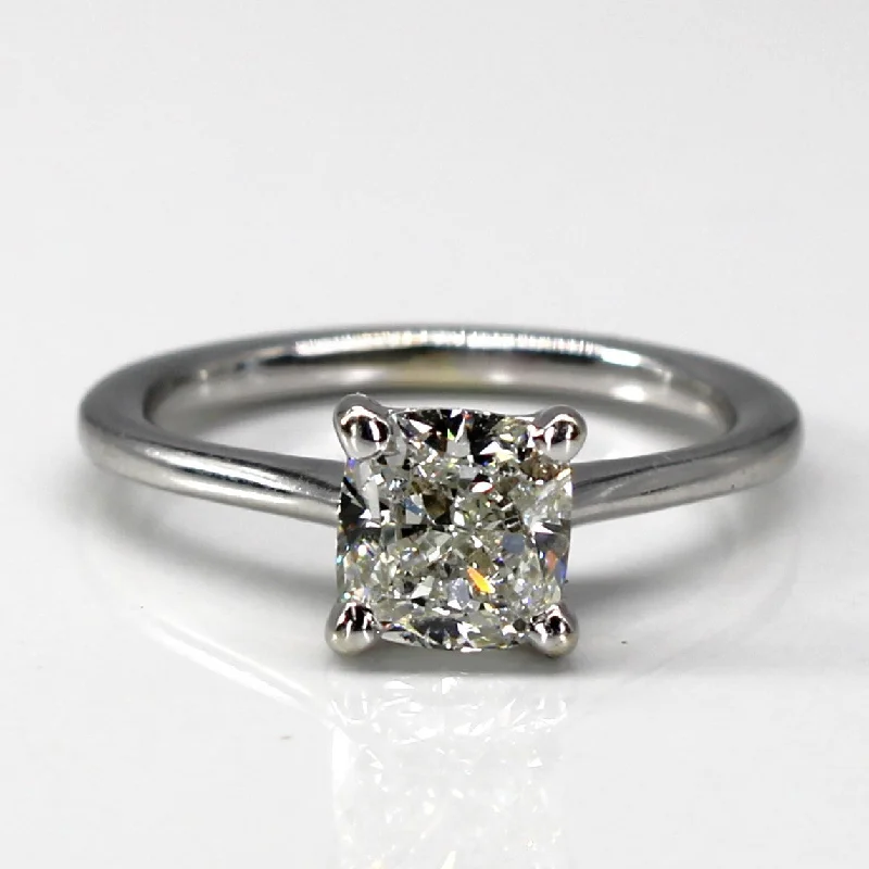 elegant rings for women -elegant rings for women -Solitaire Cushion Diamond Engagement Ring | 1.00ct SI2 J | SZ 3.5 |