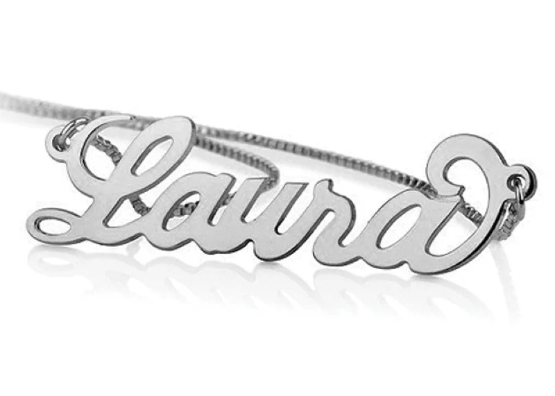 personalized necklaces for women -personalized necklaces for women -Personalized Silver Necklace