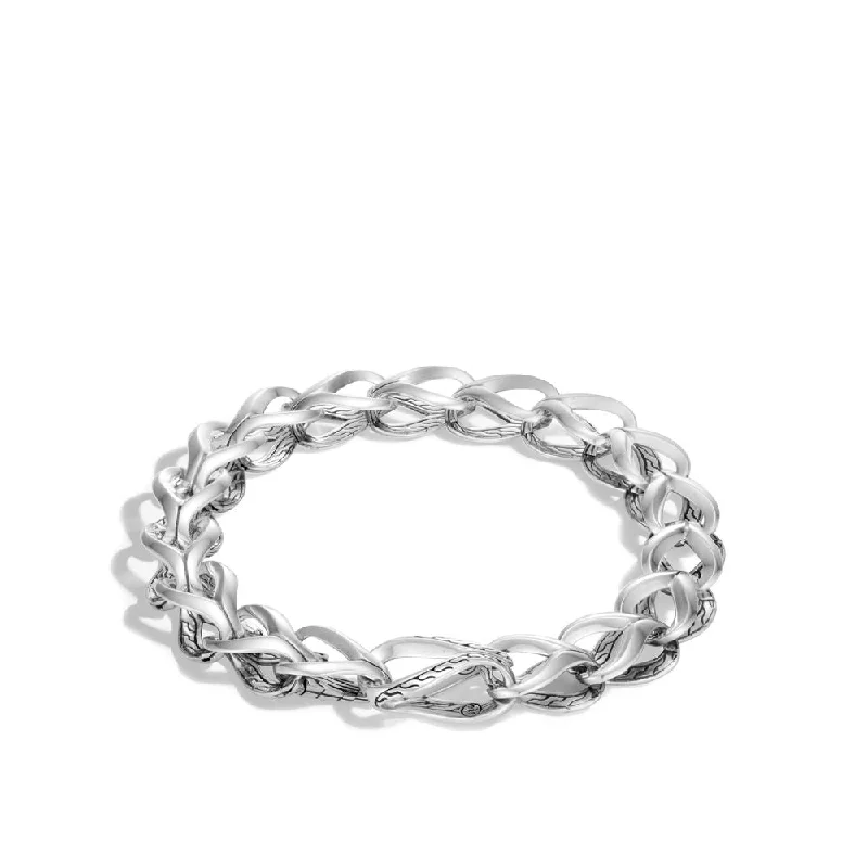 bridesmaid bracelets -bridesmaid bracelets -Asli Classic Chain Link 9.5MM Bracelet in Silver