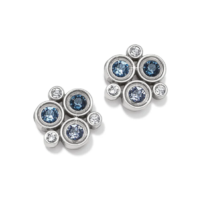 designer earrings for women -designer earrings for women -Constella Cluster Post Earrings - JA0081