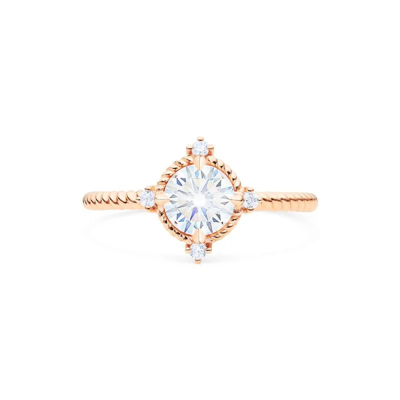 affordable diamond engagement rings -affordable diamond engagement rings -[Stella] Aura of Galaxy Engagement Ring in Diamond / Moissanite