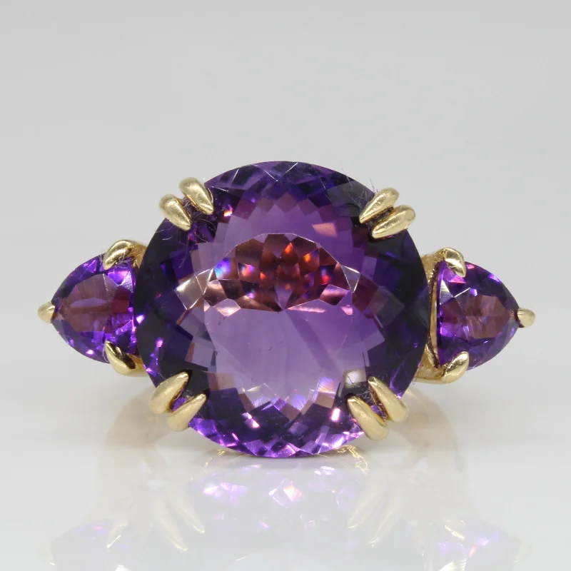 sophisticated rings for women -sophisticated rings for women -Amethyst Cocktail Ring | 7.90ctw | SZ 5.75 |