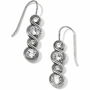 simple stud earrings for women -simple stud earrings for women -Infinity Sparkle French Wire Earrings JA1831