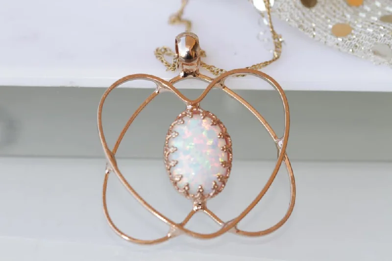 unique necklaces for women -unique necklaces for women -OPAL NECKLACE