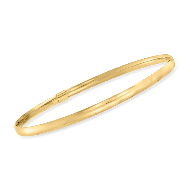 luxury bangle sets for women -luxury bangle sets for women -Ross-Simons Italian 14kt Yellow Gold Bangle Bracelet