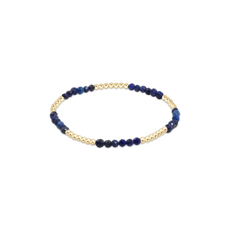 adjustable gold bracelets -adjustable gold bracelets -Enewton - Blissful Pattern 2.5mm Bead Bracelet - Lapis