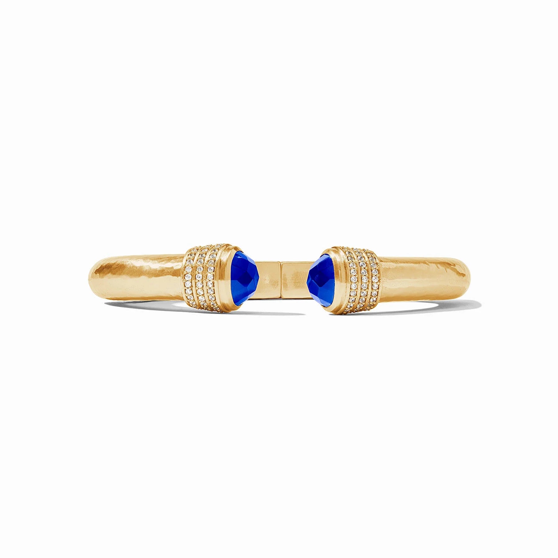 bangles with diamonds for women -bangles with diamonds for women -Julie Vos - Luna Demi Cuff -  Iridescent Sapphire Blue