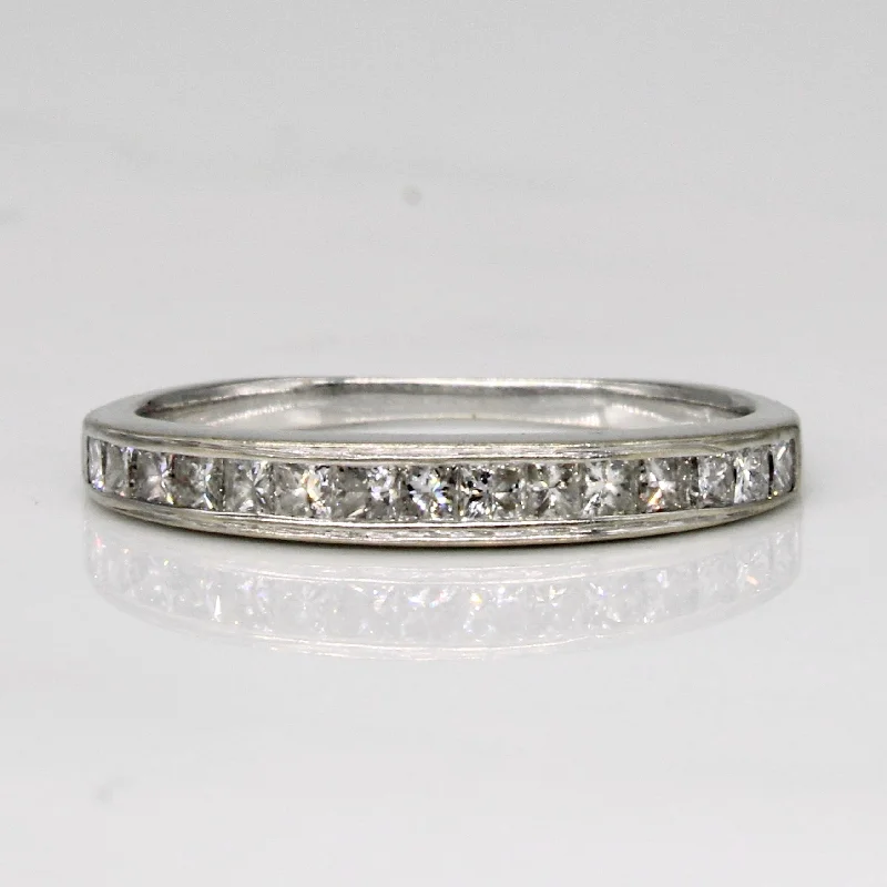 women’s rings -women’s rings -Channel Set Diamond Ring | 0.38ctw | SZ 5.25 |