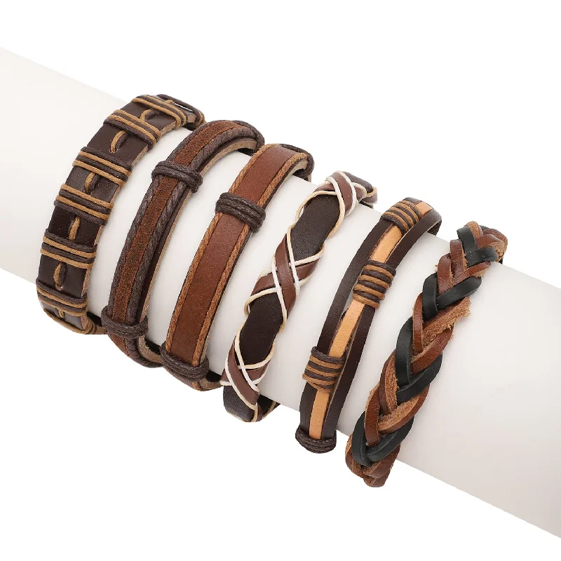 trendy bangles for women -trendy bangles for women -Trendy Casual Pu Leather Designer Bracelet For Women