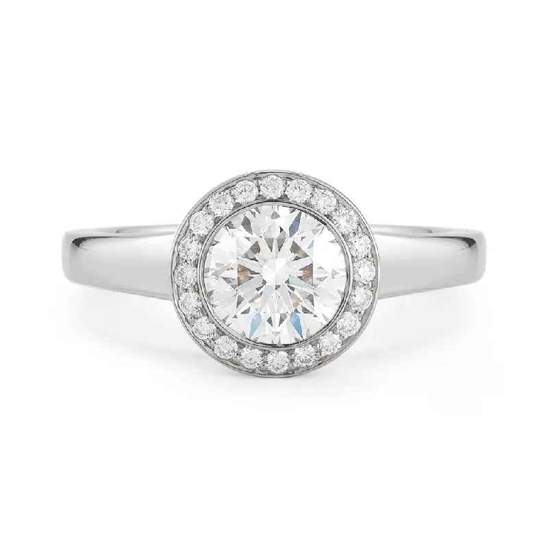 simple engagement rings for women -simple engagement rings for women -The Original Steller Diamond Engagement Ring